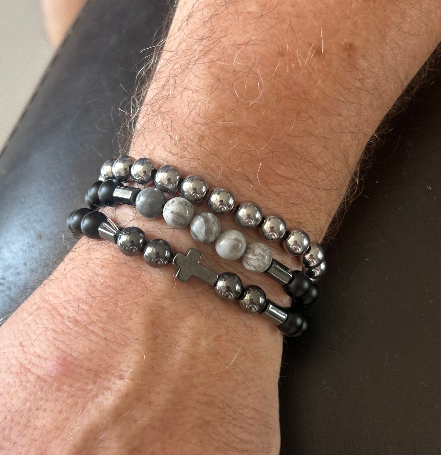 šļø GraceStone⢠Cross Bracelet Set