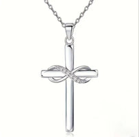 ♾️ Forever in Faith Cross Necklace
