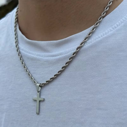 ⚔️ Steadfast™ Cross Pendant Necklace