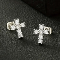 💫 Shine in Faith™ Cross Earrings ( Silver & Gold )