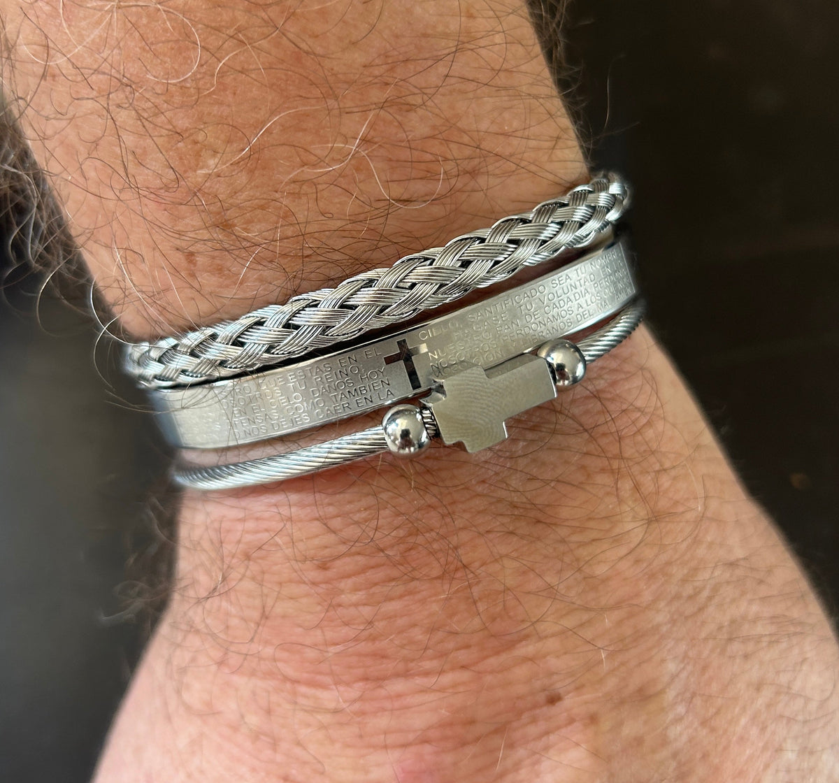 ⛓️ FaithBound™ Cross Bracelet Set